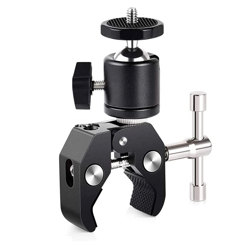 Fluid Head Tripod - ERIKOLE Super Clamp mit 360° °