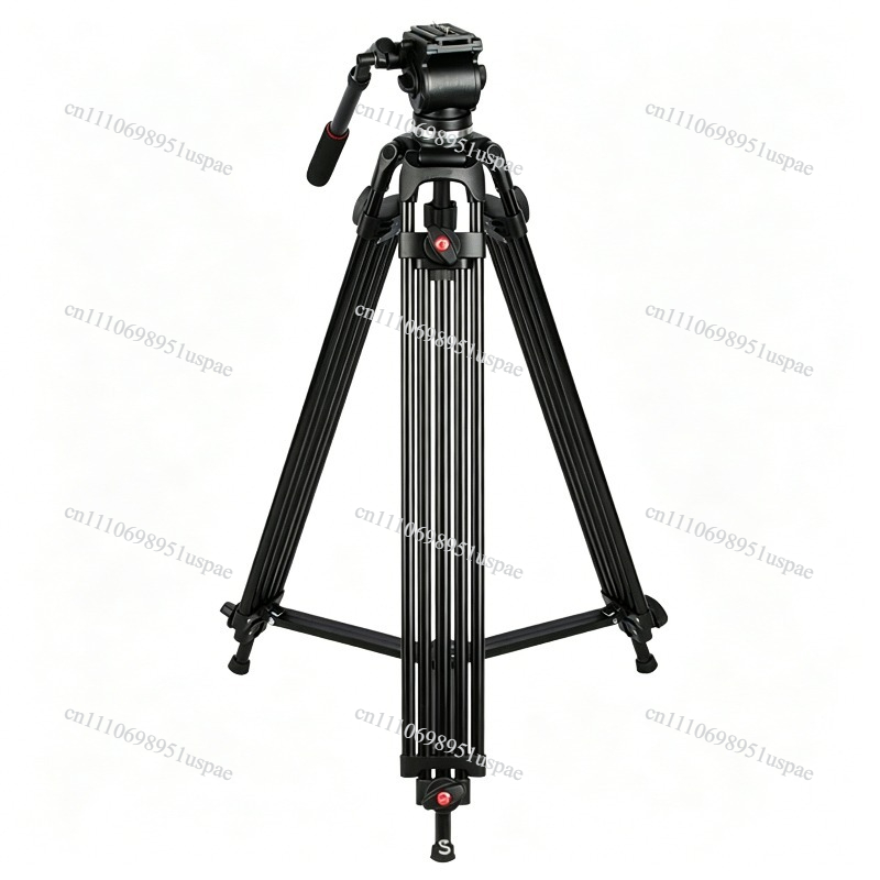Fluid Head Tripod - JY0508 Professionelles Kamerastativ Videostativ/DSLR-Stativ mit hydraulischer