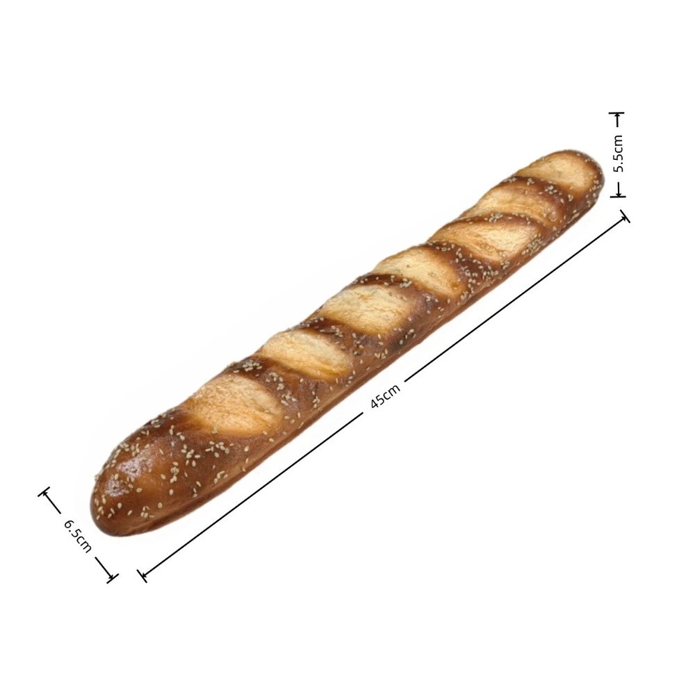 Photography Interest - Weiches PU-Kunstbrot Realistisches Ungiftiges Künstliches Lye-Brot