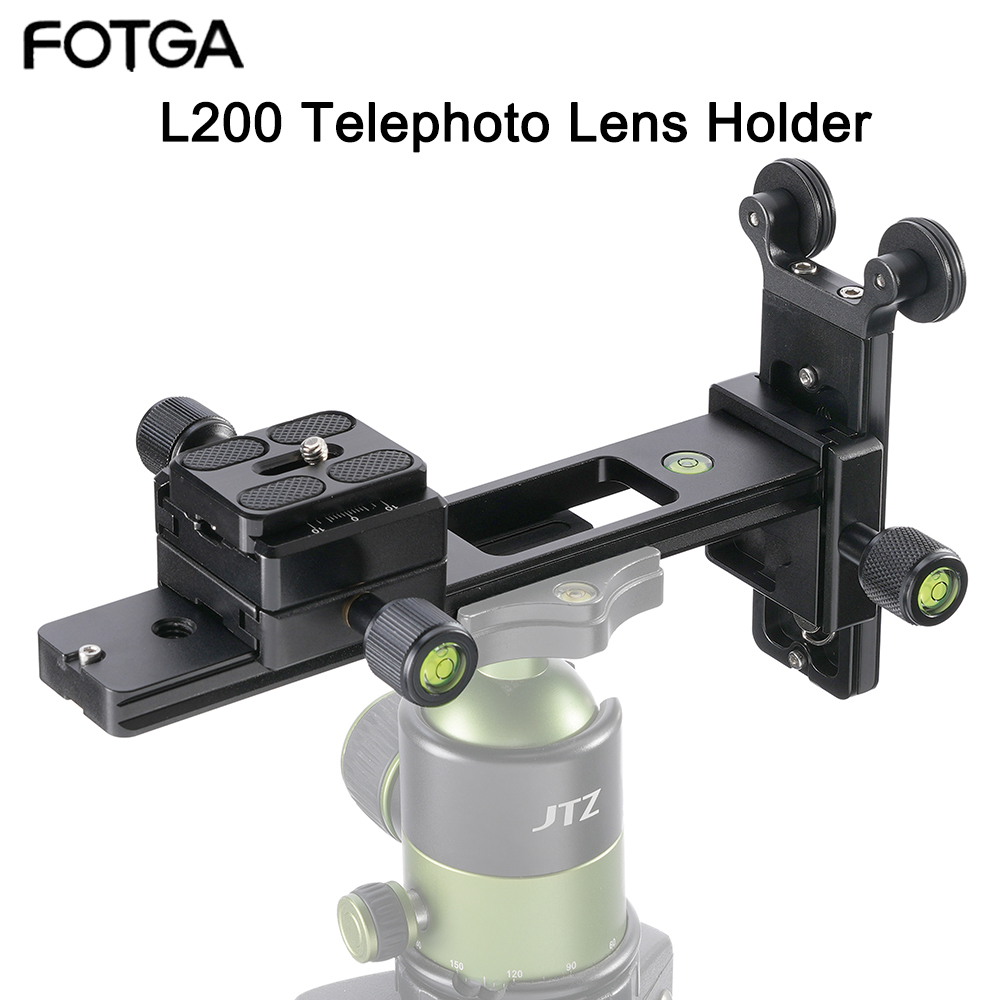 Fluid Head Tripod - FOTGA L200 10 kg/22 lb Last