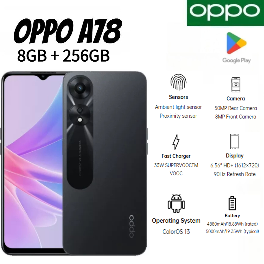 Photography Sim - 2026 Neuestes OPPO A78 Global Edition