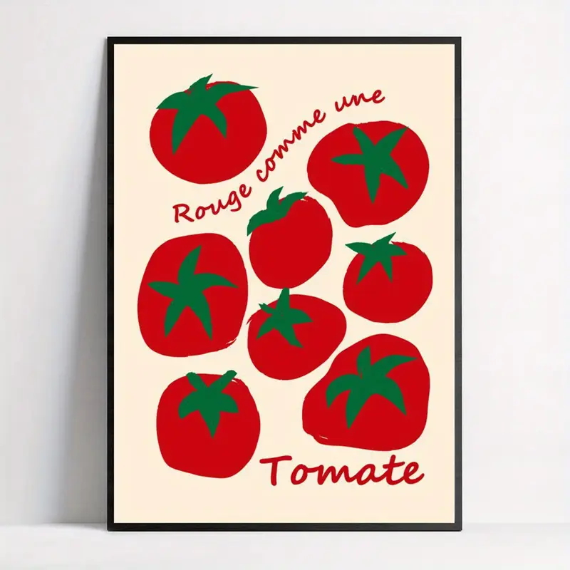 Moderne bunte rote Tomaten Wan – Photography Art Bewertung und Preis