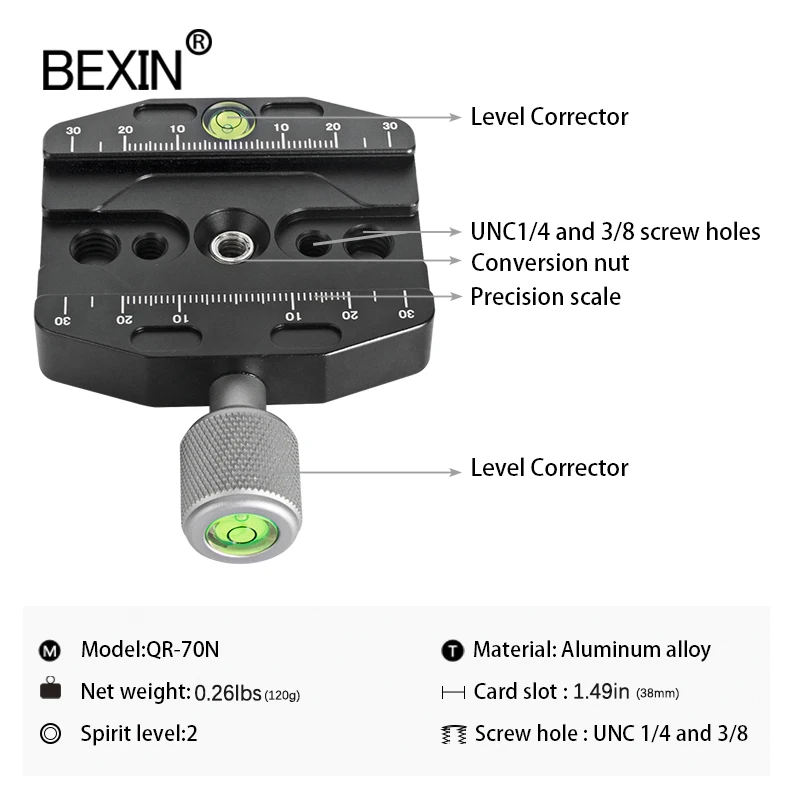 BEXIN QR-Serie Stativ-Kugelkop – Fluid Head Tripod Bewertung und Preis