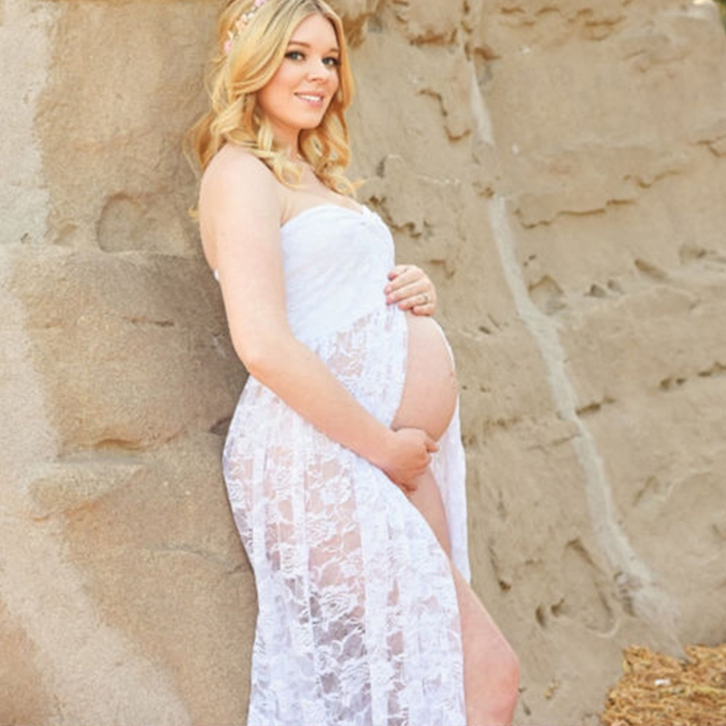 Langes Maxikleid aus Spitze fü – Photography Club Bewertung und Preis