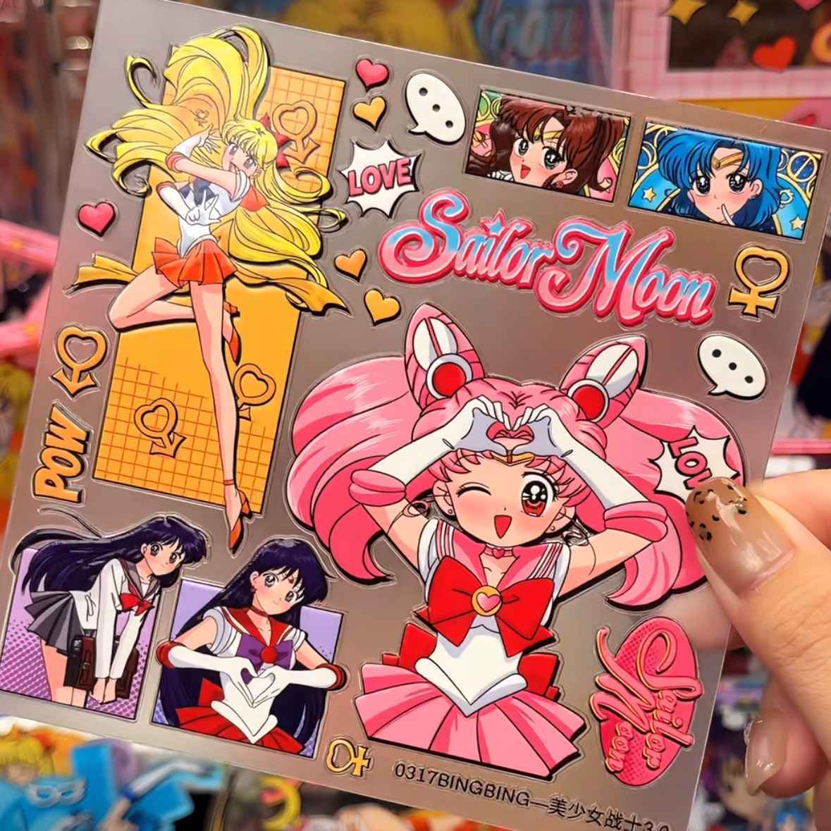 Sailor Moon Jelly 3D 5D Planer – Photography Journalism Bewertung und Preis