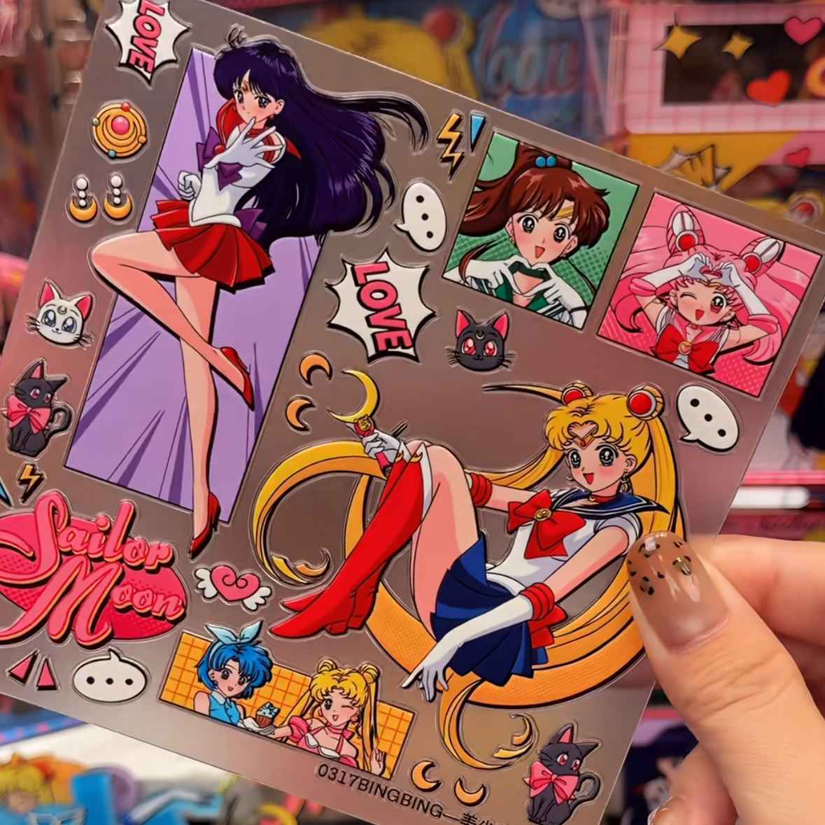 Sailor Moon Jelly 3D 5D Planer – Photography Journalism Bewertung und Preis
