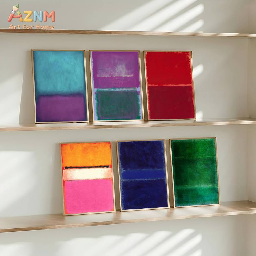 AZNM Mark Rothko-Stil, Farbblo – Photography Architecture Bewertung und Preis