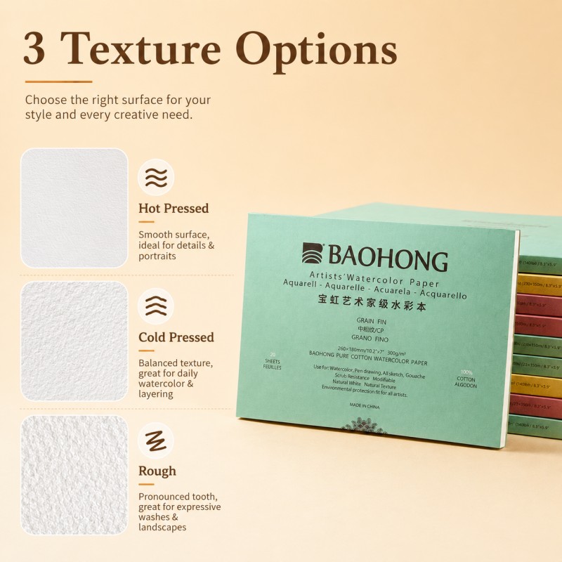 BaoHong Künstler-Aquarellpapie – Photography Architecture Bewertung und Preis