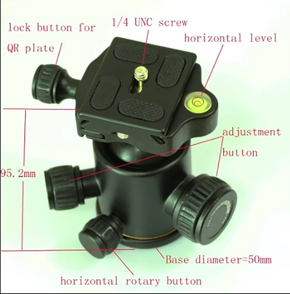 Aluminium Duty Fotografie Kame – Fluid Head Tripod Bewertung und Preis